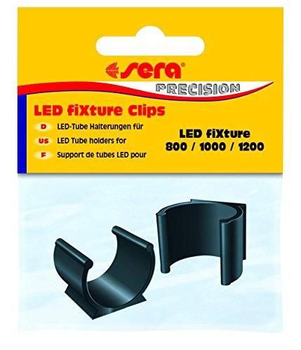 sera LED fiXture Clips (2 St) - Zusätzliche LED Tube Halterungen für LED fiXture 800 / 1000 / 1200 von sera