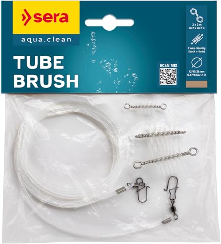 sera Tube Brush | Flexibler Schlauchreiniger fürs Aquarium für Schläuche vom Außenfilter von sera