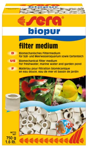 sera biopur 750 g - Biomechanisches Filtermedium von sera