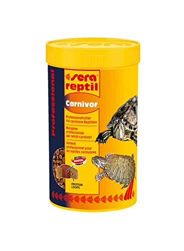 sera reptil Professional Carnivor Nature 100 ml (28 g) - Das Zweikomponentenfutter für carnivore Reptilien, Wasserschildkröten Futter von sera