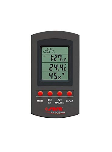 sera reptil thermometer/hygrometer - Kombi-Gerät zur Dauermessung von Temperatur und Luftfeuchte im Terrarium von sera