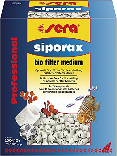 sera siporax Professional 10.000 ml (2,9 kg) - Maximale Optimierung der biologischen Filterung von sera