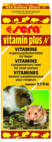 sera vitamin plus N 15 ml - Multivitamintropfen zur zusätzlichen Vitaminversorgung von Nagetieren von sera