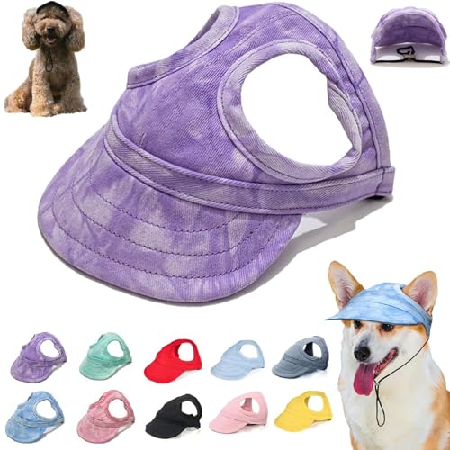 Outdoor Sun Protection Hood for Dogs, Summer Sun Hat for Dogs Cats, Dog Outdoor Sun Protection Hat,Hat Sun Sun Protection Visors for Dogs,Dog Sun Visor Pet Outdoor Cap,Dog Canvas Sun Hat (L,A) von seuloo