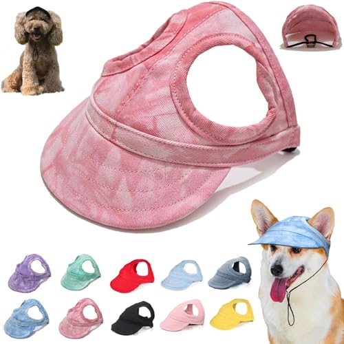 Outdoor Sun Protection Hood for Dogs, Summer Sun Hat for Dogs Cats, Dog Outdoor Sun Protection Hat,Hat Sun Sun Protection Visors for Dogs,Dog Sun Visor Pet Outdoor Cap,Dog Canvas Sun Hat (L,B) von seuloo