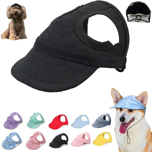 Outdoor Sun Protection Hood for Dogs, Summer Sun Hat for Dogs Cats, Dog Outdoor Sun Protection Hat,Hat Sun Sun Protection Visors for Dogs,Dog Sun Visor Pet Outdoor Cap,Dog Canvas Sun Hat (L,J) von seuloo