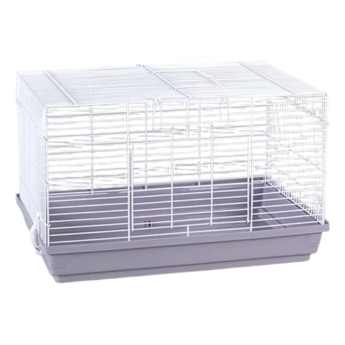 Chinchilla Cage, Portable Gerbil Home, Small Animal Habitat, Ventilated Design for Better Airflow, Detachable Bottom for Easy Cleaning, Ideal for Chinchillas, Gerbils, Hamsters von shjxi