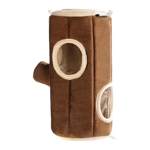 Hammock Warm Bed For Small Animals: Cozy Cage House With Double-Sided Velvet And Fleece, Ideal For Hamsters, Mice, And Parrots In Adorable Shapes Small Animal Tube Cage House: Warm Bed And Guinea Tun von shjxi