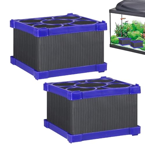 shjxi Aquarium Cube Filter | Activated Carbon Water Purifier Cube | Strong Filtration Aquarium Filter | Aquarium Water Purification Fish Tank Activated Carbon Activated Carbon for Aquariums and Ponds von shjxi