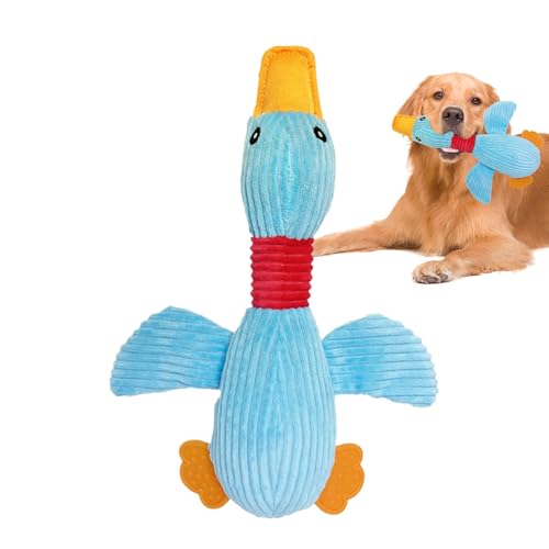 shjxi Duck Dog Toy, Squeaky Pet Chew Toy, Interactive Sound-Making Pet Toy, Funny Animal Dog Teeth Cleaning Toy, Durable Dog Chew Toy for Travel, Home, and Playtime, Pet Supplies for Dogs von shjxi