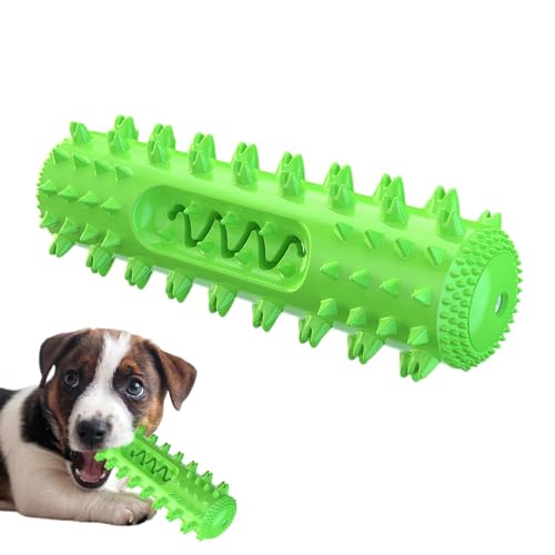 Quietschspielzeug für Hunde, Kauspielzeug, Quietschstab, Kaustab, robust, interaktiv, Gummi-Zahnbürstenstab für kleine, mittelgroße und große Hunderassen von shjxi