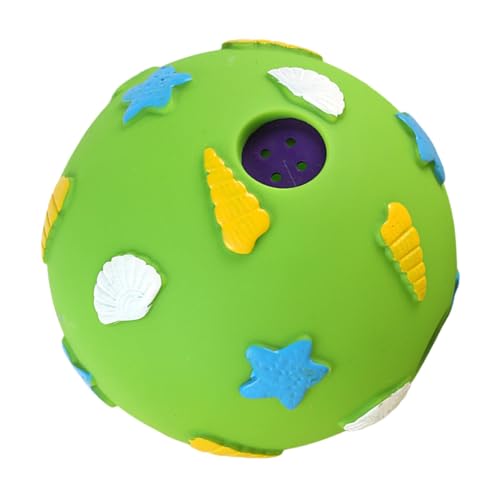 shjxi Zahnendes Kauspielzeug für Hunde | Molar Teeth Grinding Dog Ball Spielzeug - Interaktives Hundespielzeug mit eingebautem Lautsprecher für kleine und mittelgroße Hunde von shjxi