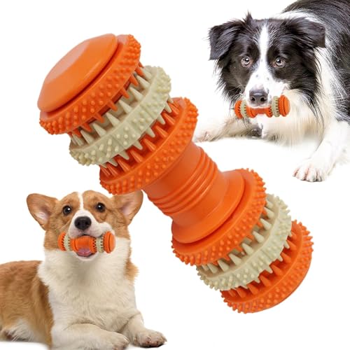 shpuuyy Aggressive Dog Chew Toys | Unzerstörbares Hundespielzeug Für Kauer Mit Futterball - Leckerlispender Welpenzubehör Mit Futterspielzeug Und Beschäftigungsspielzeug shpuuyy Aggressive Dog Chew Toys | Unzerstörbares Hundespielzeug Für Kauer Mit Futterball - Leckerlispender Welpenzubehör Mit Futterspielzeug Und Beschäftigungsspielzeug von shpuuyy