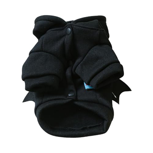 shpuuyy Haustier-Kapuzenpullover für Hunde, Fledermaus-Kostüm, Halloween-Hundekleidung, coole Kleidung, Verkleidung für Katzen, Welpen, kleine Hunde von shpuuyy