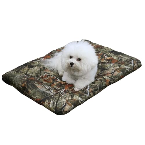 shpuuyy Outdoor-Hundebett | Camouflage Oxford Tuch großes Outdoor Hundebett | Faltbares Reisekissen Matte Welpe Burrow Pad Wasserdicht für Indoor Outdoor und Auto von shpuuyy