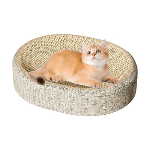 shuhauk Kratzbrett für Katzen, Sisal, gewebt, Kätzchenbett, Kratzpappe für Krallen, Fitnessstudio, Schlafzimmer, Boden, Ecke, Wohnzimmer, , Outdoor, Campingmöbel shuhauk Kratzbrett für Katzen, Sisal, gewebt, Kätzchenbett, Kratzpappe für Krallen, Fitnessstudio, Schlafzimmer, Boden, Ecke, Wohnzimmer, , Outdoor, Campingmöbel von shuhauk