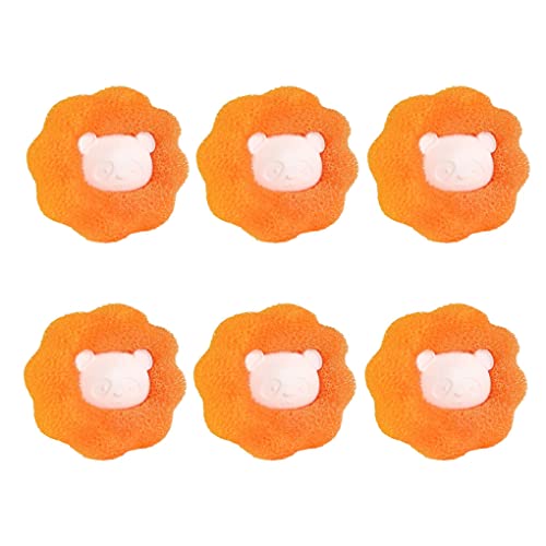 siduytin Wäsche Ball Kleidung Unterwäsche Waschen Reinigung Bälle Anti wicklung Pet Haar Lint Staub Entferner Versorgung Haushalt, Orange von siduytin