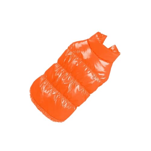 siduytin Warm mit Hundebekleidung, Jacken, Winter Essentials für pelzige Freunde, Baumwoll Wintermäntel für Haustiere, süß und praktisch, orange, XL von siduytin