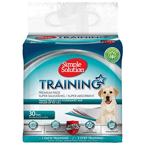 Hund und Welpen Simple Solution Training Pads - 6 lagig – 30 Stück von simple solution