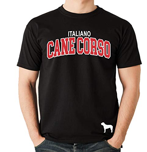 Cane Corso Unisex T-Shirt Extreme Hundemotiv Italiano Cane Corz Italien Größe L von siviwonder