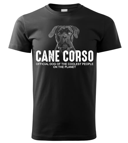 Unisex Shirt Cane Corso Italiano Official Dog cool Leute lustig Hundemotiv T-Shirt Größe 3XL von siviwonder