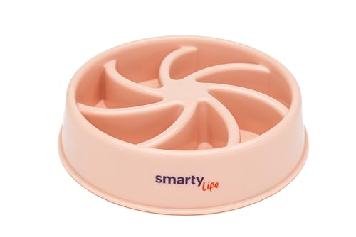 Smarty Life - Interaktive Windmühle Slow Feeder Bowl - Hund und Katze Leckerli Puzzle Labyrinth - Rosa von smarty Life