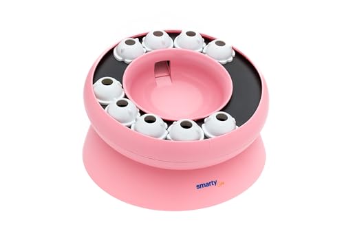 Smarty Life Interaktive Katze Slow Feeder Bowl - Cat Treat Puzzle Feeder - Gehirnstimulation - Haustier Puzzle Spielzeug - Für Gesundes Gewicht - Katze Puzzle Feeder - Katzenfutter Puzzle - von smarty Life