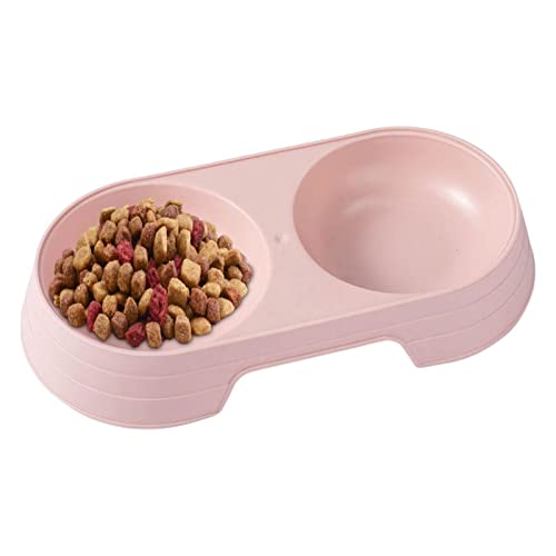 smashing Welpennäpfe,Erhöhte Macaron Double Dog Cat Bowls | Fressnäpfe für kleine, mittelgroße, große Hunde, Katzen, Haustierfutter, Wasserspender, Welpenzubehör von smashing