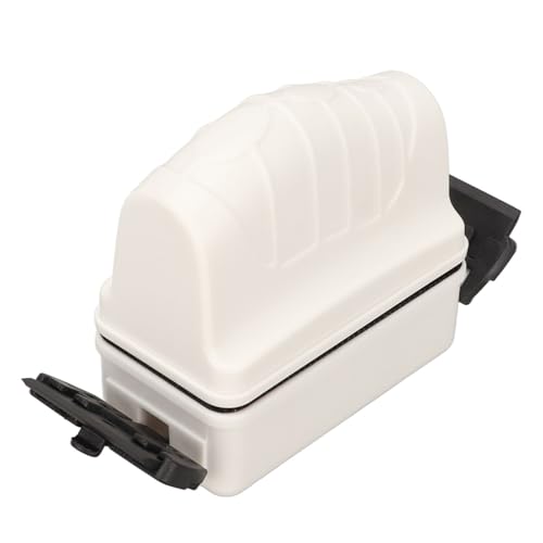 sojupcal Magnetischer Seetangschaber schwimmender Kratzer -Aquariumreiniger für Aquariumfischtank Doppelschaber stark Magnetisch (White) von sojupcal