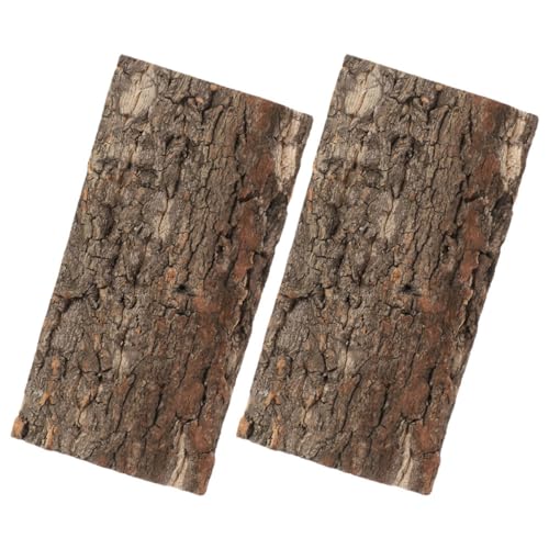 2 Stück natürliche Korkrinde für Reptilienbecken, Aquarium und Terrarium, Dekoration für Bartagamen, Geckos, Schlangen, Frösche 2 Stück natürliche Korkrinde für Reptilienbecken, Aquarium und Terrarium, Dekoration für Bartagamen, Geckos, Schlangen, Frösche von sporful