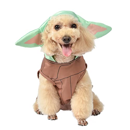 Star Wars: Halloween Grogu Kostüm - Medium | Star Wars Halloween Kostüme für Hunde, lustige Hundekostüme | Offiziell Lizenziertes Star Wars Hund Halloween Kostüm von Star Wars