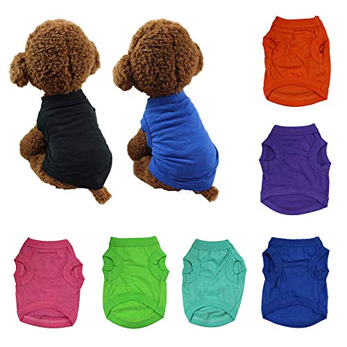 strimusimak Haustier Hund Kätzchen Kleidung Kostüm Bekleidung Atmungsaktive Baumwolle Mantel Jacke Für Haustiere Kostümzubehör Hellgrün XS von strimusimak