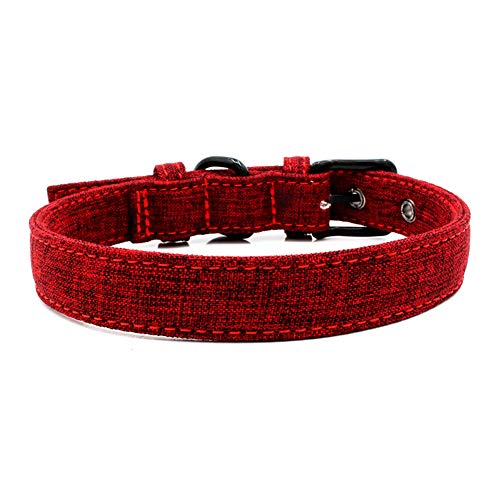 strimusimak Hündchen Verstellbarer Kragen Schnalle Blume Dot Print Gestreiften Haustiere Hund Halsband Für Haustiere Liefert 9# LNone von strimusimak