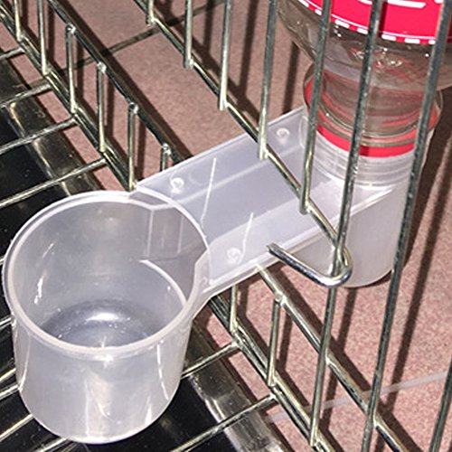 strimusimak Practical Plastic Water Drinker Cup Feeder Drinking Bowl for Bird Pigeons Parrot von strimusimak