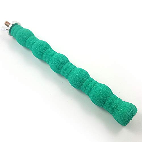 strimusimak Scrub Claw Grinding Rod Parrot Standing Bar Rack Toys Birds Supplies Accessories - Green von strimusimak