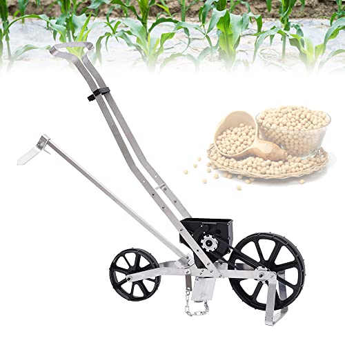 sulckcys Sämaschine Handsämaschine Dibbelmaschine Einzelkorn Sämaschine Seeder Saatplatten Dibbelgerät Seed Drill Garten Dibbelmaschine für Zuckermais, Lauch und andere feine Samen von sulckcys