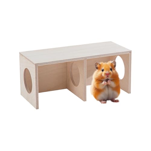 Hamster Hide Habitat – Lebensraum aus Holz für Hamster | kleines Tier Übung Spiel Haus Maze Layscape Dekoration Lebensraum für Arbeitszimmer, Balkon, Freunde Hamster Hide Habitat – Lebensraum aus Holz für Hamster | kleines Tier Übung Spiel Haus Maze Layscape Dekoration Lebensraum für Arbeitszimmer, Balkon, Freunde von syayw