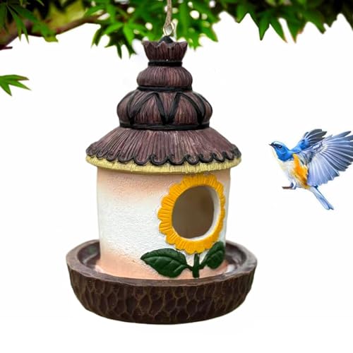 syayw Vogelhäuser Für Den Außenbereich - Gartenhäuschen Mit Futterstelle,Wetterfeste Vogelhaus Für Garten, Hof, Terrasse, Baum & Außenbereich Mit Wetterschutzdesign syayw Vogelhäuser Für Den Außenbereich - Gartenhäuschen Mit Futterstelle,Wetterfeste Vogelhaus Für Garten, Hof, Terrasse, Baum & Außenbereich Mit Wetterschutzdesign von syayw