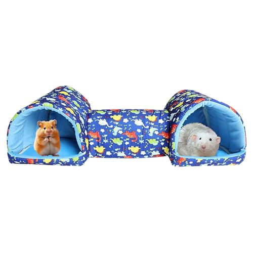 Hamster Tunnel Bett - Hamster Versteck Betten - Maschinenwaschbares Zubehör Für Chinchilla Frettchen Kaninchen Kleintierkäfig Hamster Tunnel Bett - Hamster Versteck Betten - Maschinenwaschbares Zubehör Für Chinchilla Frettchen Kaninchen Kleintierkäfig von szaluyk