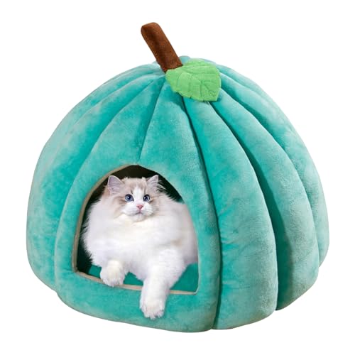 szaluyk Halloween Katzenbett, Haustierhöhlenbett, Kürbisförmige Höhlenbetten für kleine Hunde, Weiches Haustierzeltbett, bequemes Haustierhöhlenbett für Hauskatzen und kleine Hunde szaluyk Halloween Katzenbett, Haustierhöhlenbett, Kürbisförmige Höhlenbetten für kleine Hunde, Weiches Haustierzeltbett, bequemes Haustierhöhlenbett für Hauskatzen und kleine Hunde von szaluyk