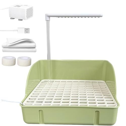szaluyk Vogel Dusche - Automatischer Zirkulierender Vogelbrunnen Mit Pumpe | Käfigzubehör als Badebehälter für Sittiche Finken Wellensittiche Unzertrennliche Kakadus und Aras szaluyk Vogel Dusche - Automatischer Zirkulierender Vogelbrunnen Mit Pumpe | Käfigzubehör als Badebehälter für Sittiche Finken Wellensittiche Unzertrennliche Kakadus und Aras von szaluyk