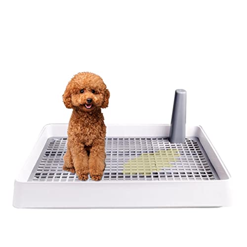 tacery Indoor-Hundetoilette | Puppy Pee Pad Halter,Mesh-Trainingstoilette, Töpfchen für Welpen und kleine Hunde, funktioniert mit den meisten Trainingspads von tacery