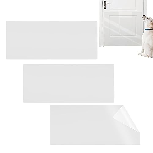 tacery Katzenschutz gegen Kratzer für Möbel - 3/4 Stück Kratzschutzband für Katzen,Transparente, klare Katzen-Kratzschutzbänder, PVC-Möbelschutz für Couch-Teppichtüren von tacery