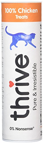 Thrive Cat 100% Chicken Treats 25g (Pack of 4) von thrive