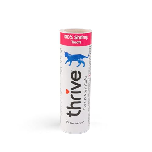 Thrive Katzen Snack Shrimps-Garnelen, 110g von thrive