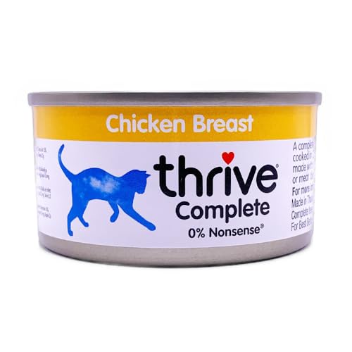 thrive Katze Complete - 100% Hühnerbrust (12-er Pack) von thrive