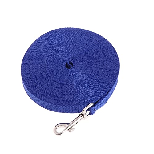 Hunde Training führt 2,5 x3M Nylon Lange Leine für Haustier Hund Rückruf Gehorsam Katzen Spielen-blau, 1 Packung von tooloflife