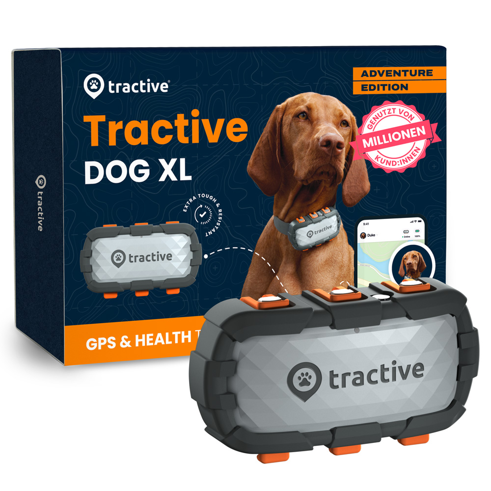 Tractive XL GPS Tracker für Hunde Adventure Edition - 1 Stück von tractive