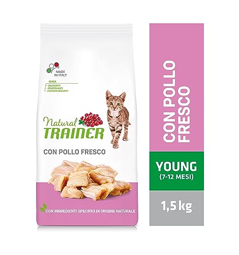 Trainer Natural Hühnerfutter für Junge Katzen, 1,5 kg von trainer