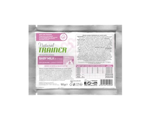 Trainer Natural Baby Milk 100 g - Milchpulver für Hunde und Katzen - Ergänzungsfuttermittel 0-2 Monate von trainer